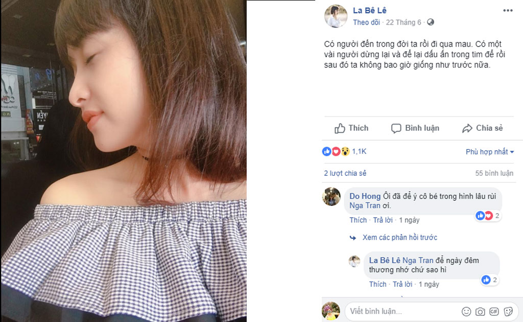 Lê Bê La chiêm nghiệm về tình đời1