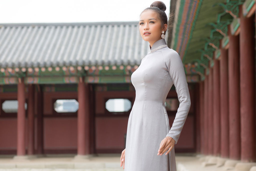Top 15 ‘Miss Supranational Vietnam’ dịu dàng trong tà áo dài tại Hàn Quốc8