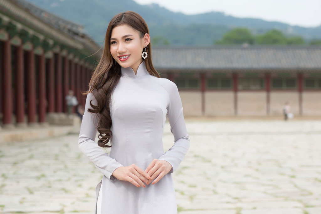 Top 15 ‘Miss Supranational Vietnam’ dịu dàng trong tà áo dài tại Hàn Quốc9