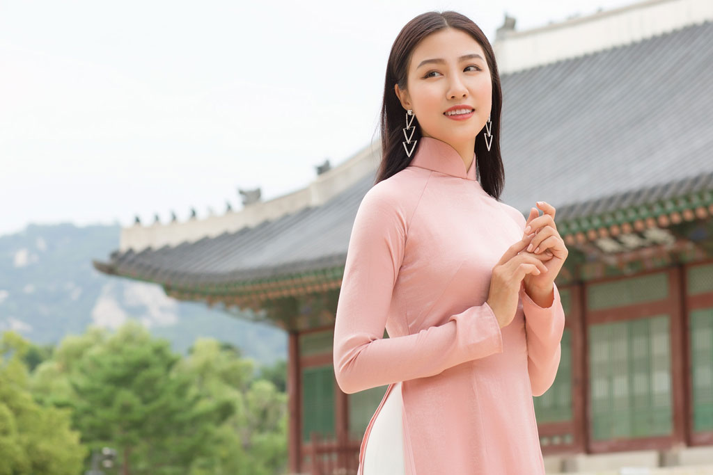 Top 15 ‘Miss Supranational Vietnam’ dịu dàng trong tà áo dài tại Hàn Quốc10