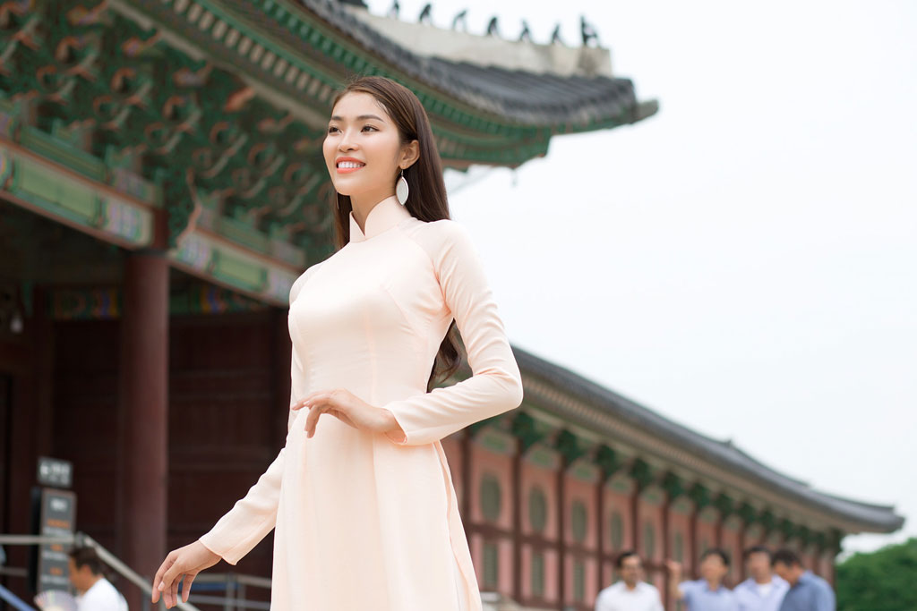 Top 15 ‘Miss Supranational Vietnam’ dịu dàng trong tà áo dài tại Hàn Quốc11