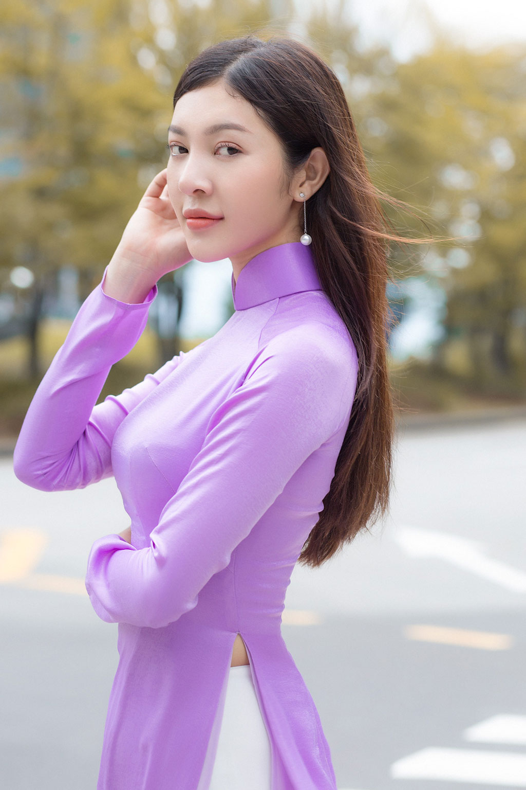Top 15 ‘Miss Supranational Vietnam’ dịu dàng trong tà áo dài tại Hàn Quốc13