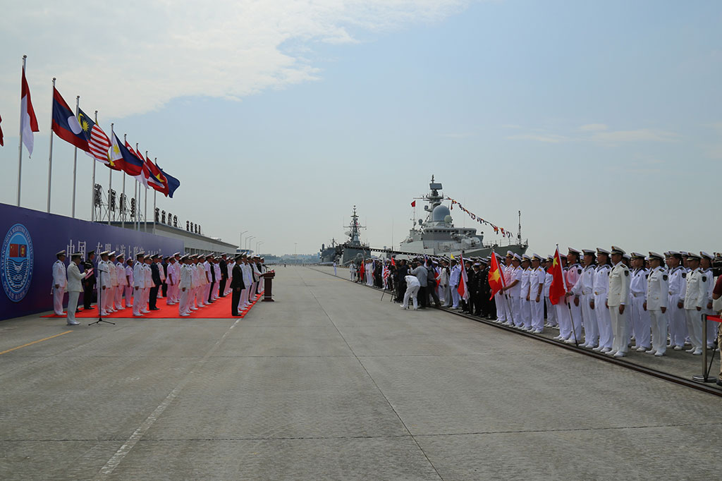 Bế mạc Diễn tập hàng hải ASEAN-Trung Quốc 20181