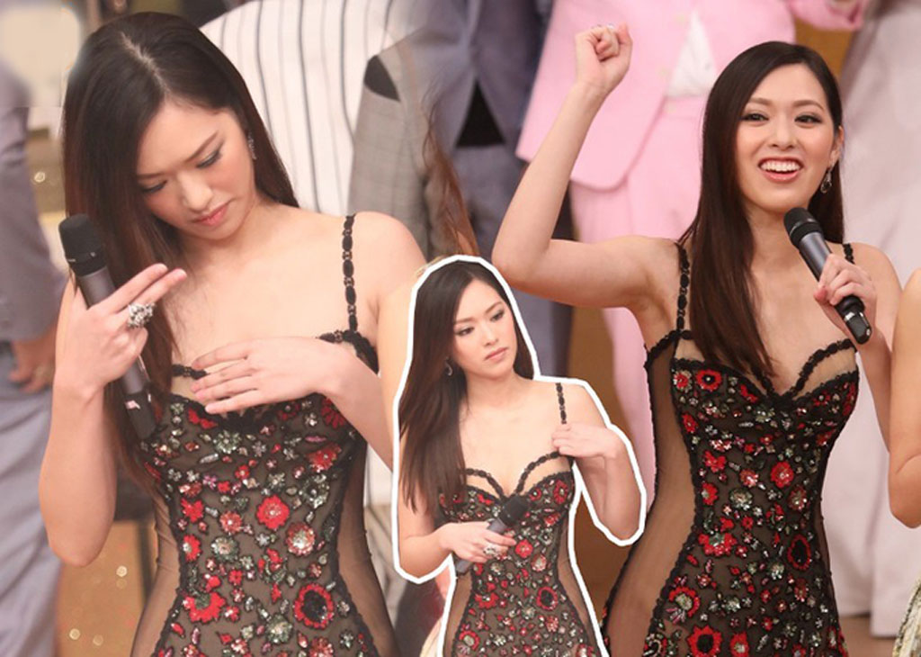 Hoa hậu Hồng Kông 2016 diện trang phục xuyên thấu dự thảm đỏ TVB2