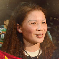 Bà Nguyễn Thị Cúc (mẹ Quang Hải)