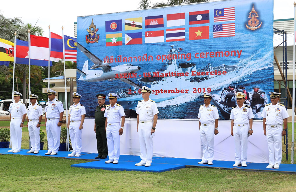 Việt Nam tham gia diễn tập hàng hải chung ASEAN - Mỹ1