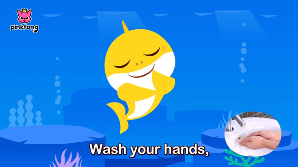 Baby shark cho ra mắt ca khúc mới khuyến khích rửa tay với giai điệu bắt tai1