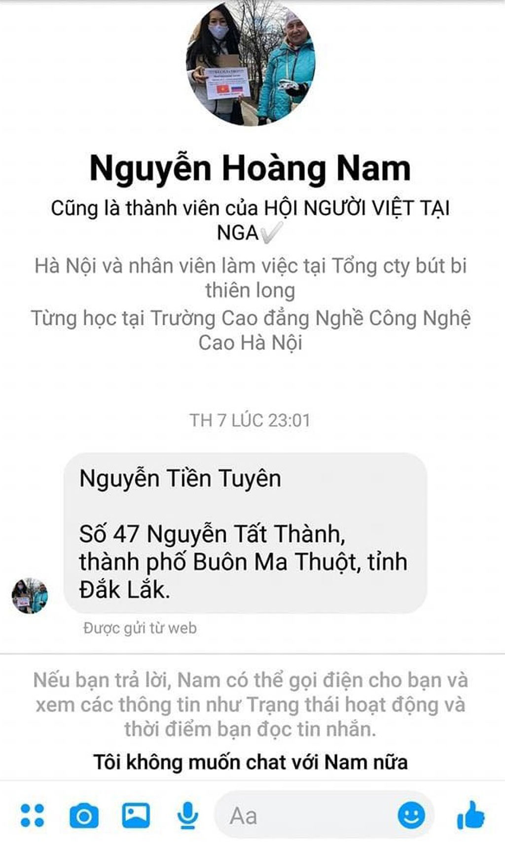 Cô gái Việt phát khẩu trang miễn phí ở Nga: Bức xúc tài khoản mạo danh kêu gọi quyên tiền5