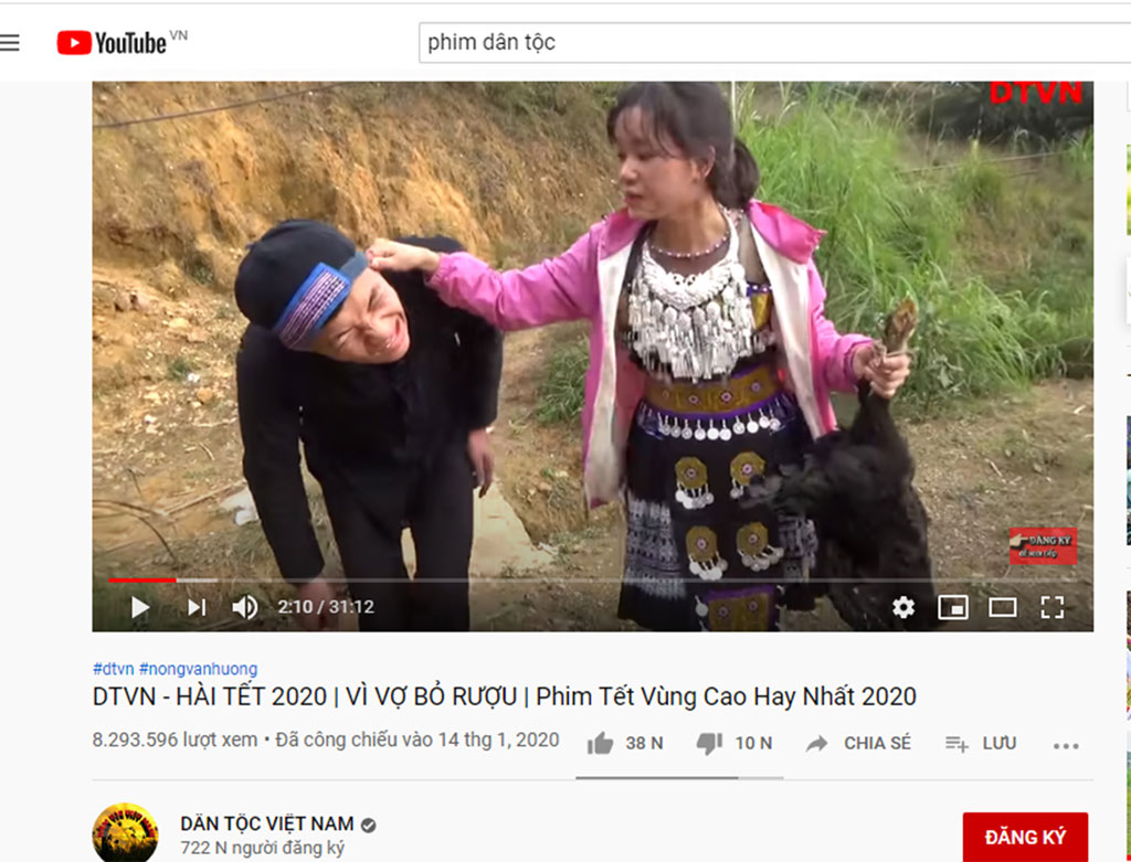 Nhan nhản kênh YouTube hài bôi nhọ người dân tộc thiểu số2