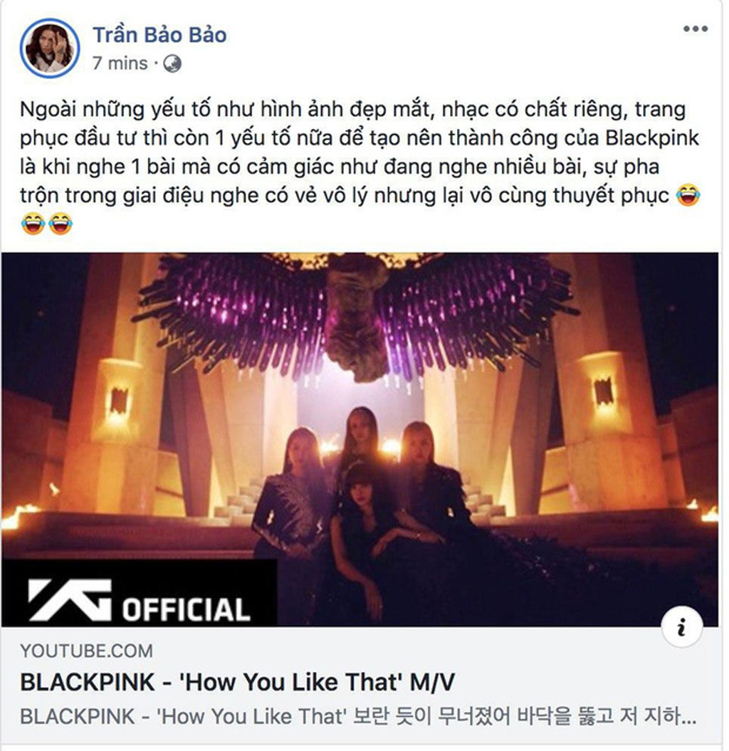 Sao Việt 'phát cuồng' với 'How you like that?' của BlackPink 1