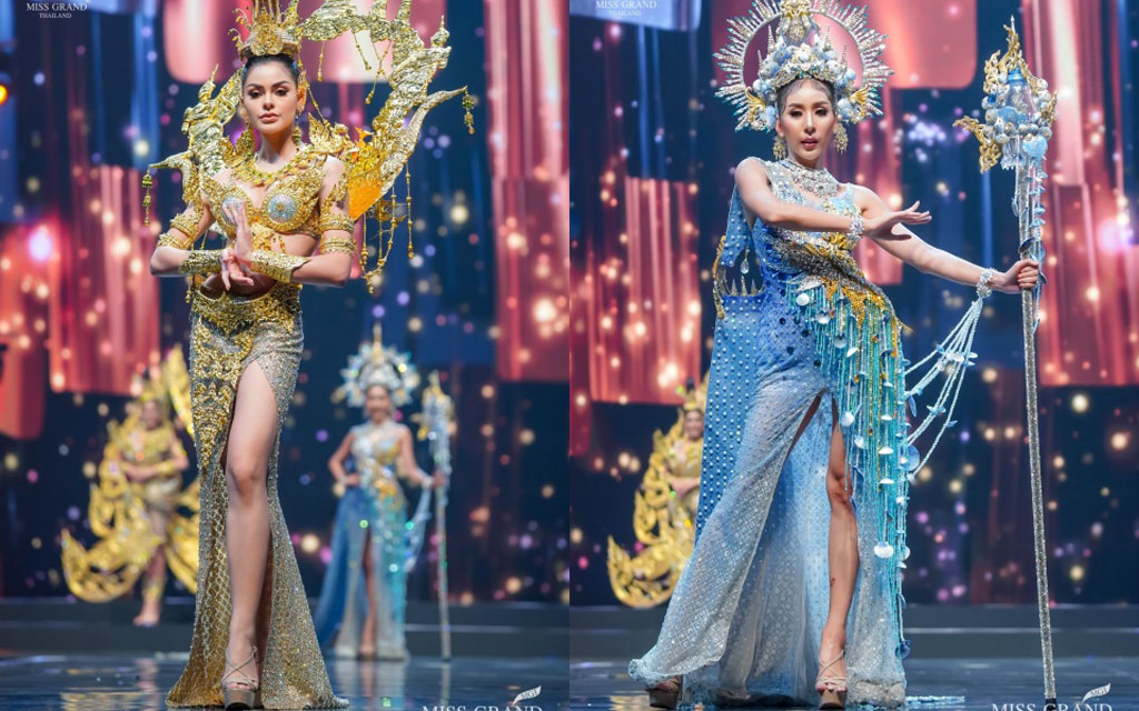 Trang phục dân tộc của thí sinh Miss Grand Thailand 2020 được khen ngợi 1