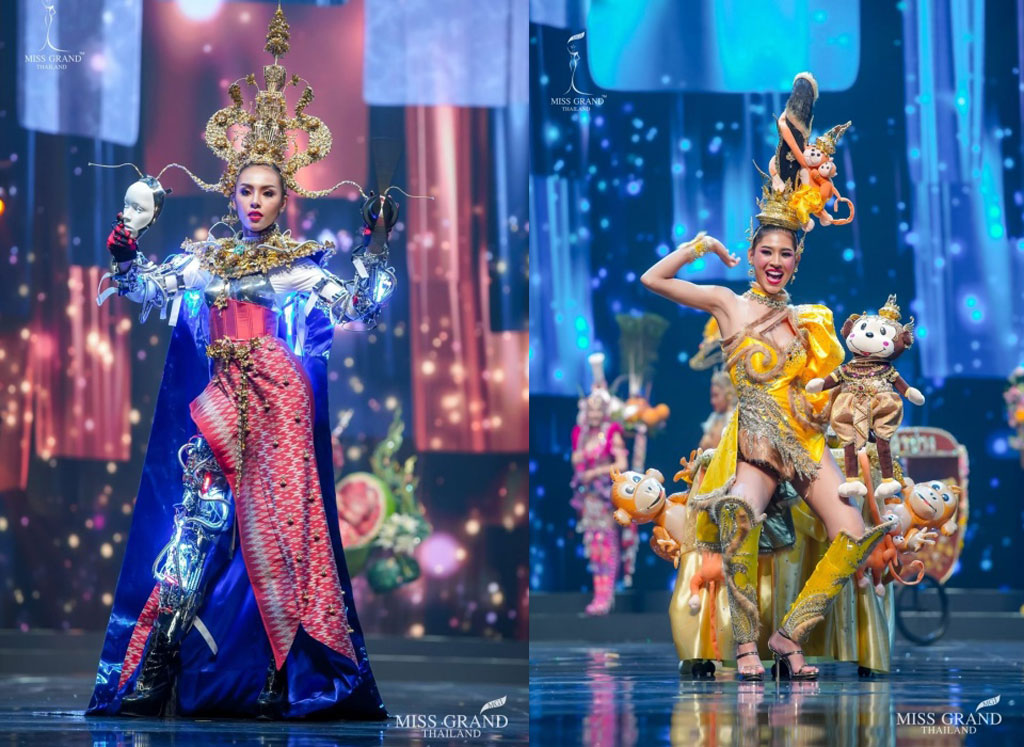 Trang phục dân tộc của thí sinh Miss Grand Thailand 2020 được khen ngợi 6