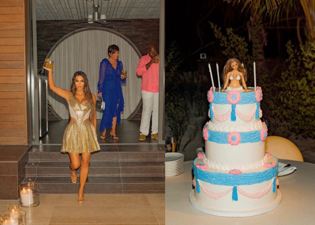 Kim Kardashian bị chỉ trích vì tổ chức tiệc sinh nhật xa hoa1