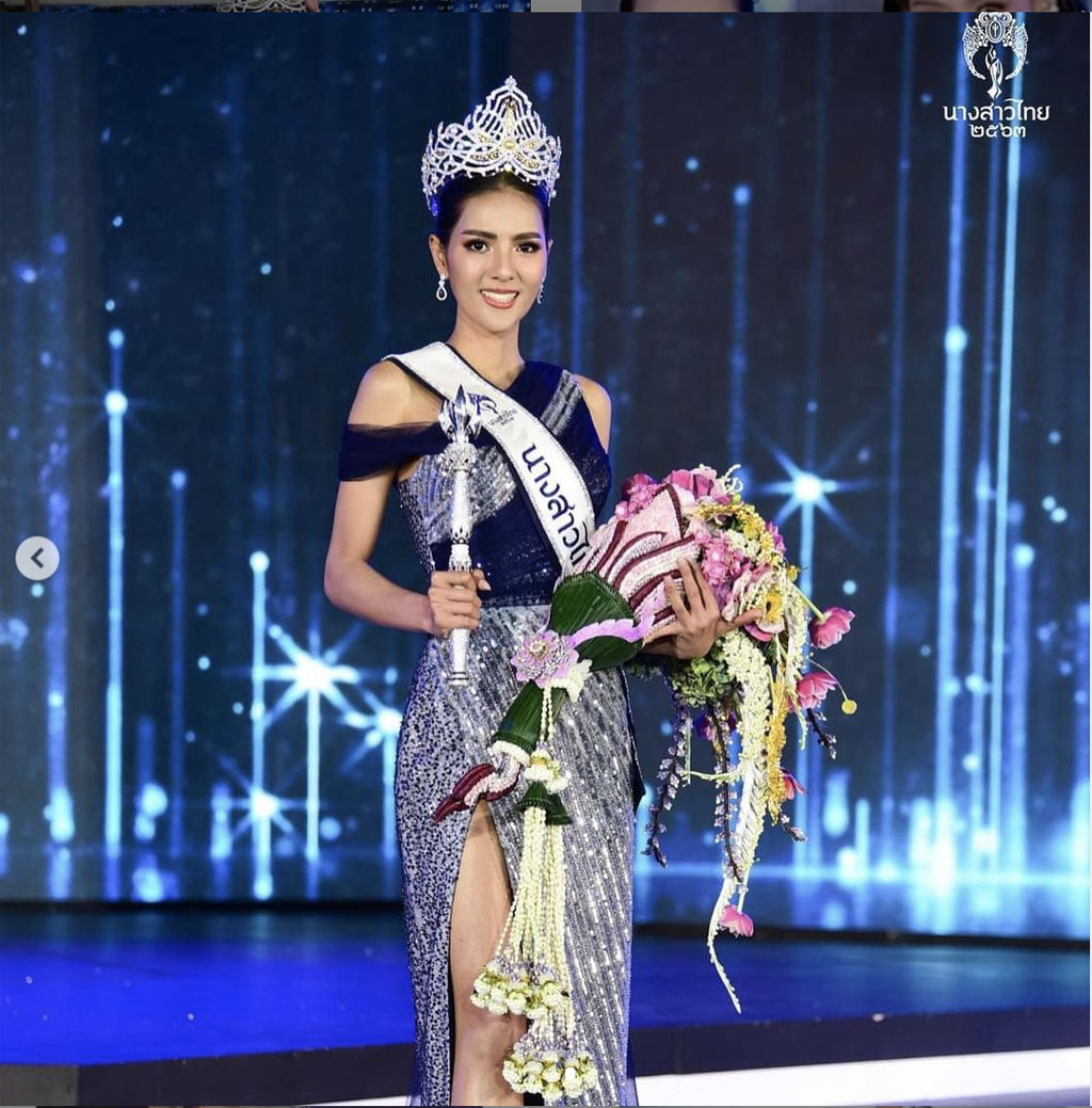 Nhan sắc mỹ nhân 27 tuổi đăng quang Hoa hậu Thái Lan 2020 1