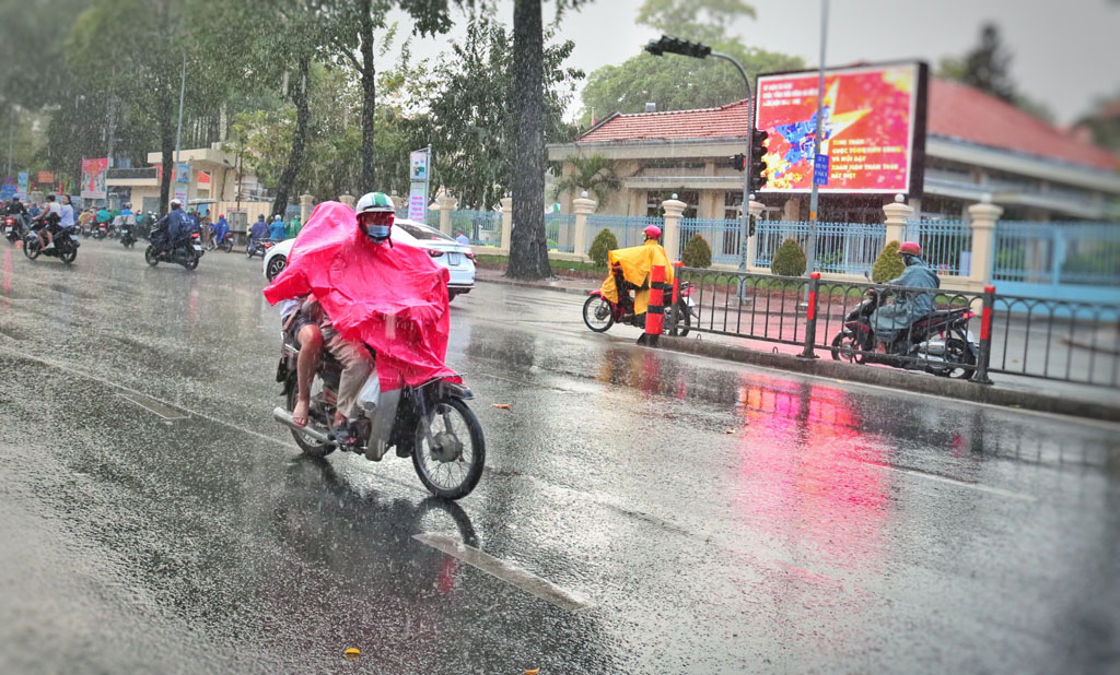 Người Sài Gòn hào hứng đón cơn mưa ‘giải nhiệt’ sau nhiều ngày nắng nóng hầm hập2