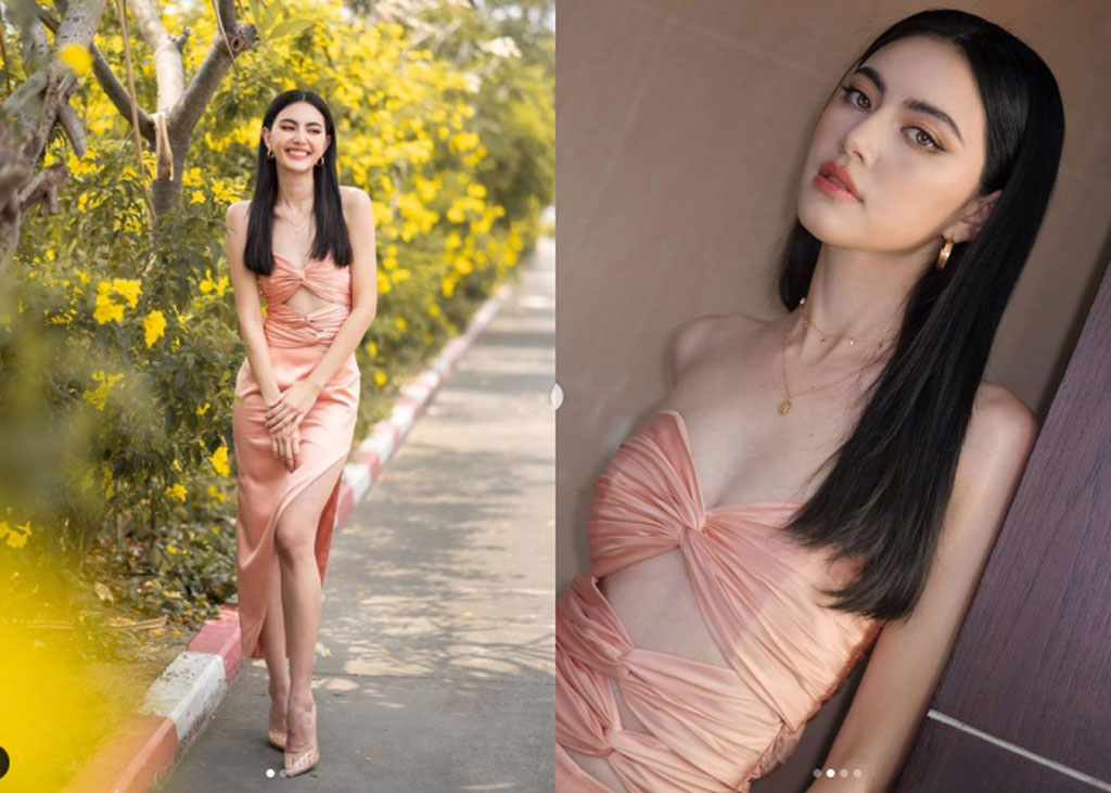 'Ma nữ Thái Lan' Mai Davika khoe dáng trong váy lụa mỏng manh 9