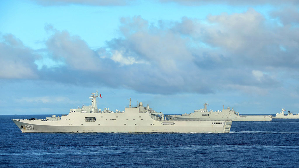 Trung Quốc tăng cường sức mạnh đổ bộ tấn công ở Biển Đông1