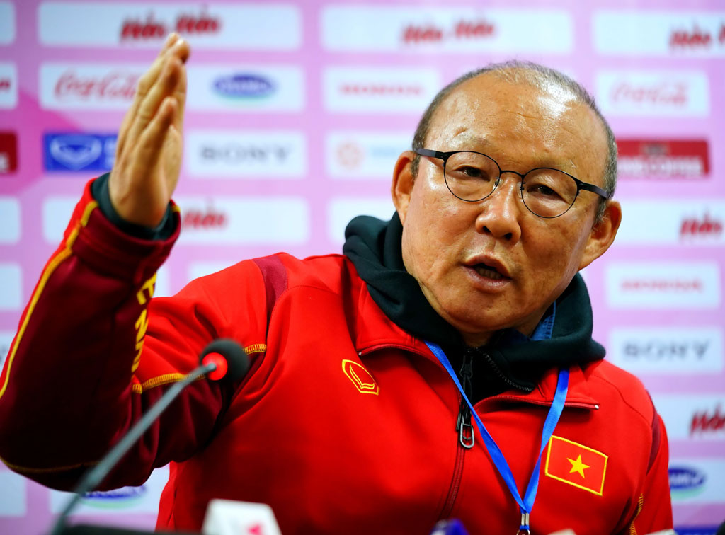 HLV Park Hang-seo: Sẽ nỗ lực tạo nên kỷ lục mới cho bóng đá Việt Nam 