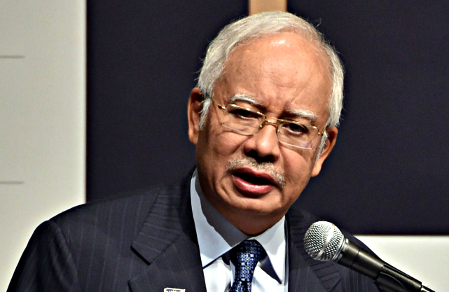 Thủ tướng Najib Razak của Malaysia đang gặp rắc rối trong nước - Ảnh: AFP