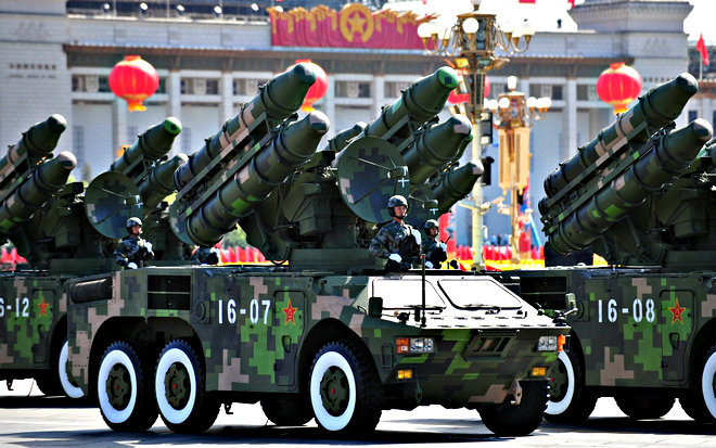 Một cuộc duyệt binh của Trung Quốc - Ảnh minh  họa: AFP