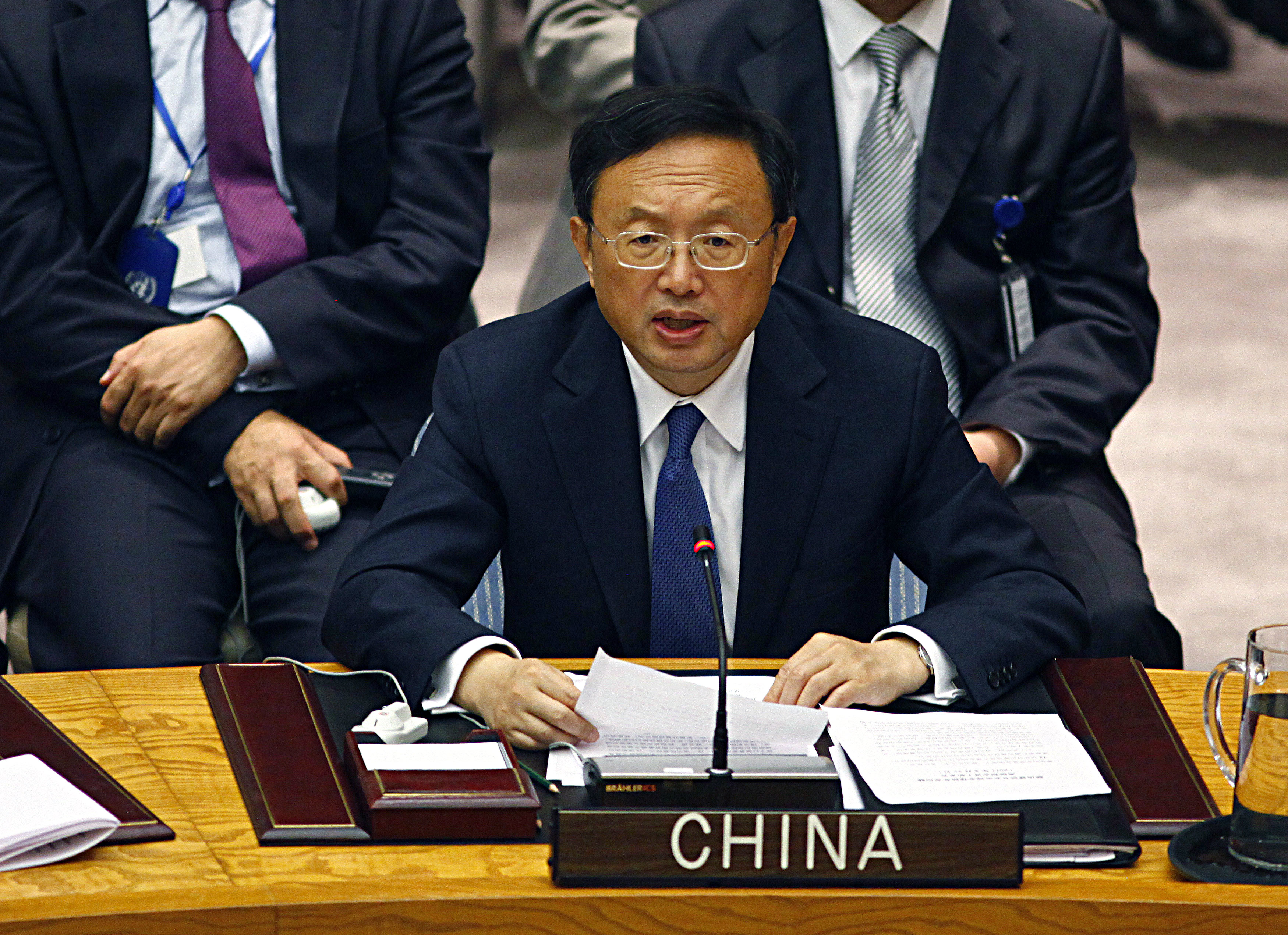 Ông Dương Khiết Trì, Ủy viên Quốc vụ viện Trung Quốc - Ảnh: Reuters