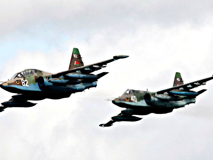 Su-25 của Nga vẫn là một trong những máy bay tấn công hùng mạnh nhất trên thế giới hiện nay - Ảnh: Reuters