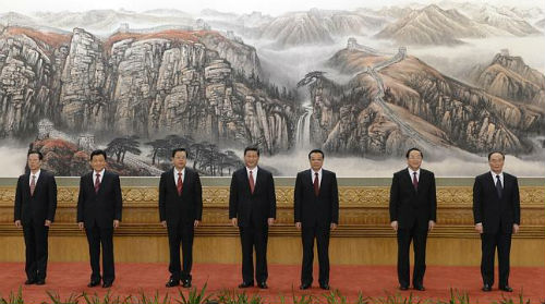 7 ủy viên Thường vụ Bộ Chính trị trung ương Đảng Cộng sản Trung Quốc hiện tại 