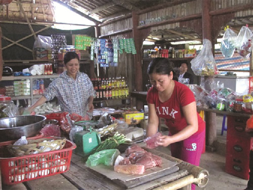 Sau 8 năm vay vốn làm ăn, gia đình chị Lê Thị Hiên đã mở rộng SXKD ổn định cuộc sống .