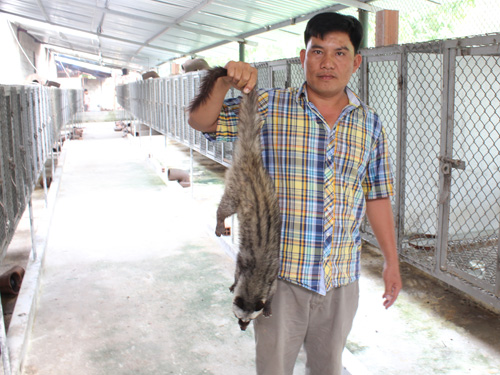 Anh Cao Thanh Long nuôi dưỡng thành công nhiều loài động vật hoang dã sau 8 năm gắn bó với nghề 
