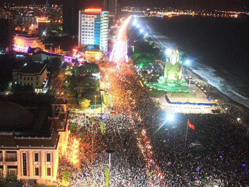 Nha Trang đón năm mới 