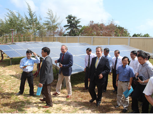 Dự án điện mặt trời có quy mô lớn đầu tiên đi vào hoạt động tại Côn Đảo