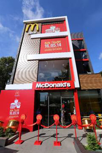 Hình ảnh cửa hàng của McDonald’s Bến Thành