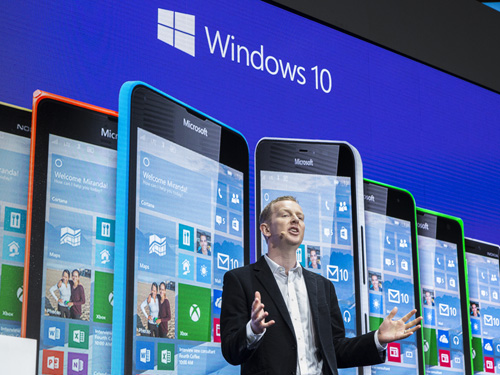 Microsoft ra mắt Windows 10 tại MWC 2015 