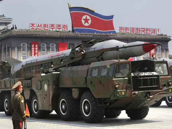  Tên lửa Triều Tiên trong một lễ quyệt binh 