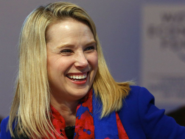   Bà Marissa Mayer, CEO của Yahoo! 
