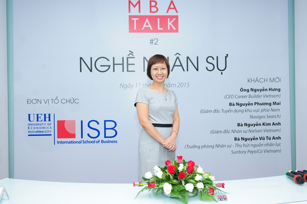 Bà Nguyễn Kim Anh – Giám đốc nhân sự Nielsen Vietnam nhận định nghề Nhân sự cũng giống những nghề khác ở chỗ để thành công với nghề thì đòi hỏi khả năng tự học rất cao.