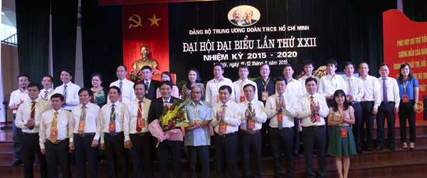 Ra mắt Ban Chấp hành, Ban Thường vụ Đảng ủy T.Ư Đoàn nhiệm kỳ 2015 - 2020 