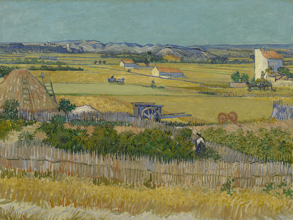 Bức Mùa gặt của Van Gogh 