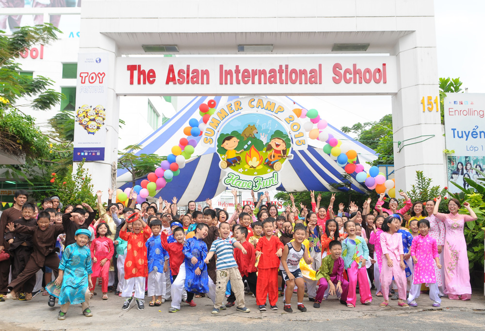 “Trại hè Vui cùng em” tại Trường Quốc tế Á Châu