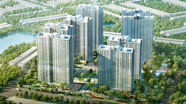 Toàn cảnh dự án Vinhomes Times City - Park Hill của Tập đoàn Vingroup