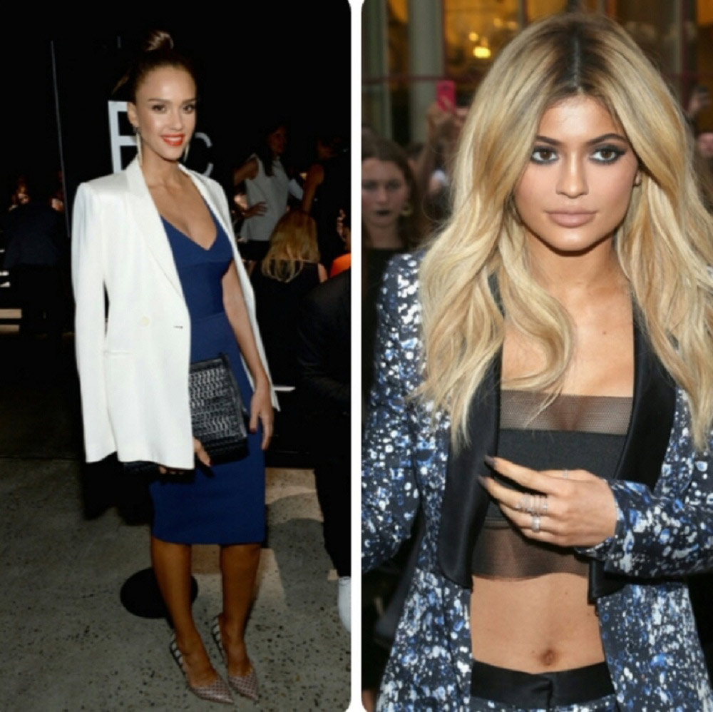 Jessica Alba và Kylie Jenner trong tuần lễ thời trang New York 2016 