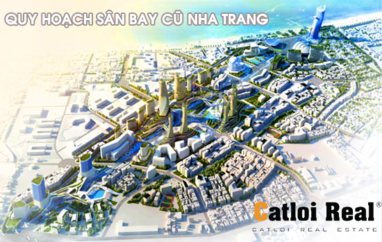  Sơ đồ quy hoạch sân bay cũ Nha Trang - Ảnh: Catloi Real cung cấp