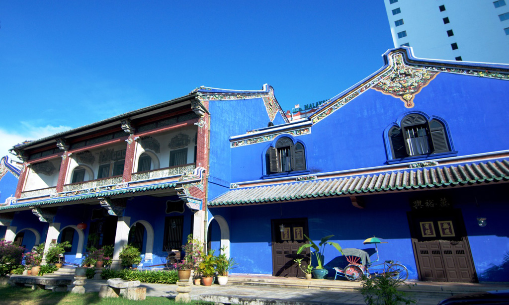 Biệt thự xanh Cheong Fatt Tze là điểm tham quan nổi tiếng tại Penang