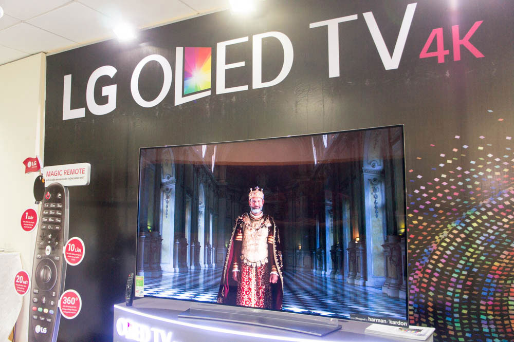Dòng TV OLED màn hình 4K mới của LG