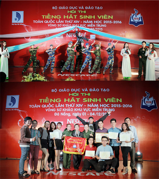 Sinh viên Duy Tân biểu diễn và nhận Bằng khen tại Hội thi “Tiếng hát Sinh viên toàn quốc” lần thứ 14