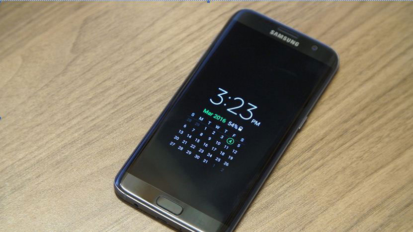 Always on Display là một trong những tính năng sáng giá giúp tiết kiệm pin cho dòng Galaxy S7