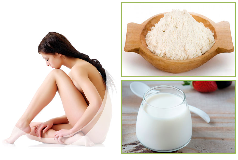 Sữa chua và bột gạo – sự kết hợp hài hòa giúp da trắng sáng không tỳ vết