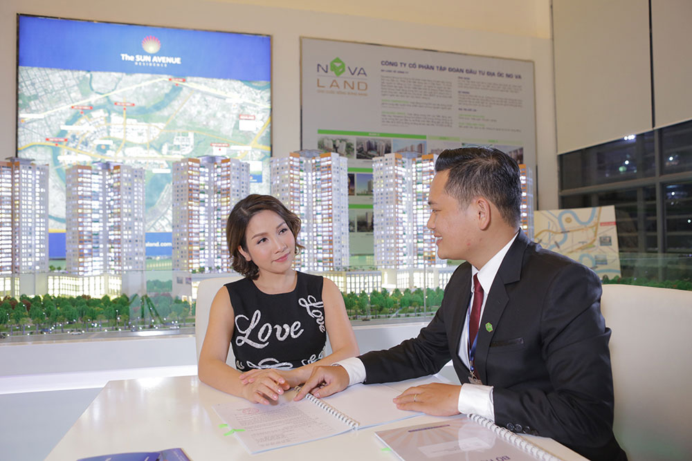 Nữ diva Mỹ Linh vừa quyết định mua thêm Office-tel The Sun Avenue,Q.2 để đầu tư