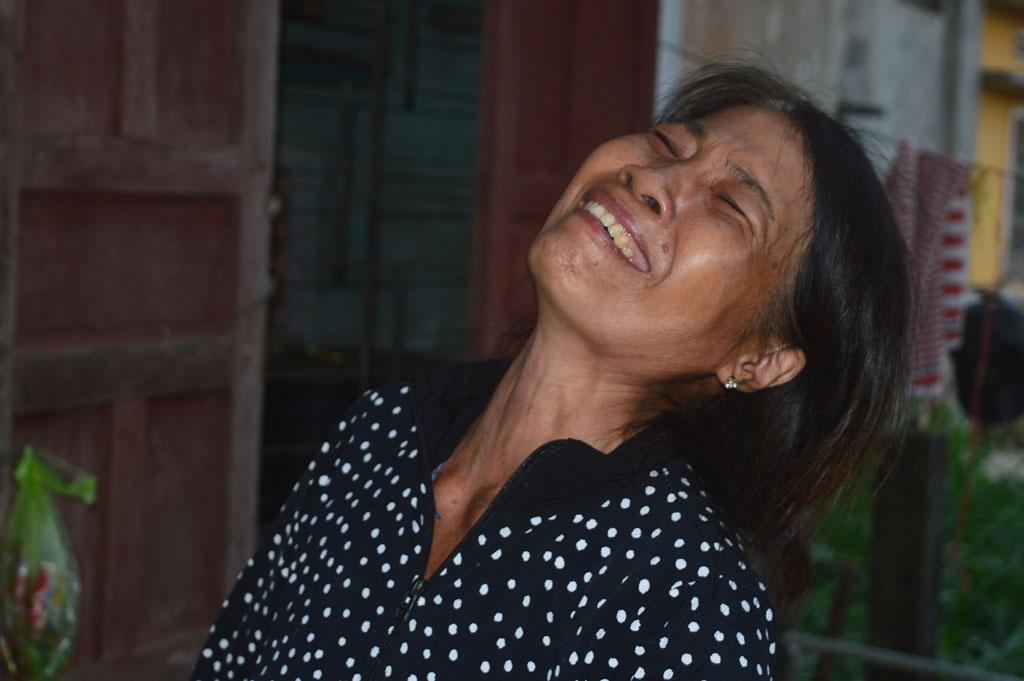 Bà Nguyễn Thị Mỹ đau đớn trước cái chết của cháu nội