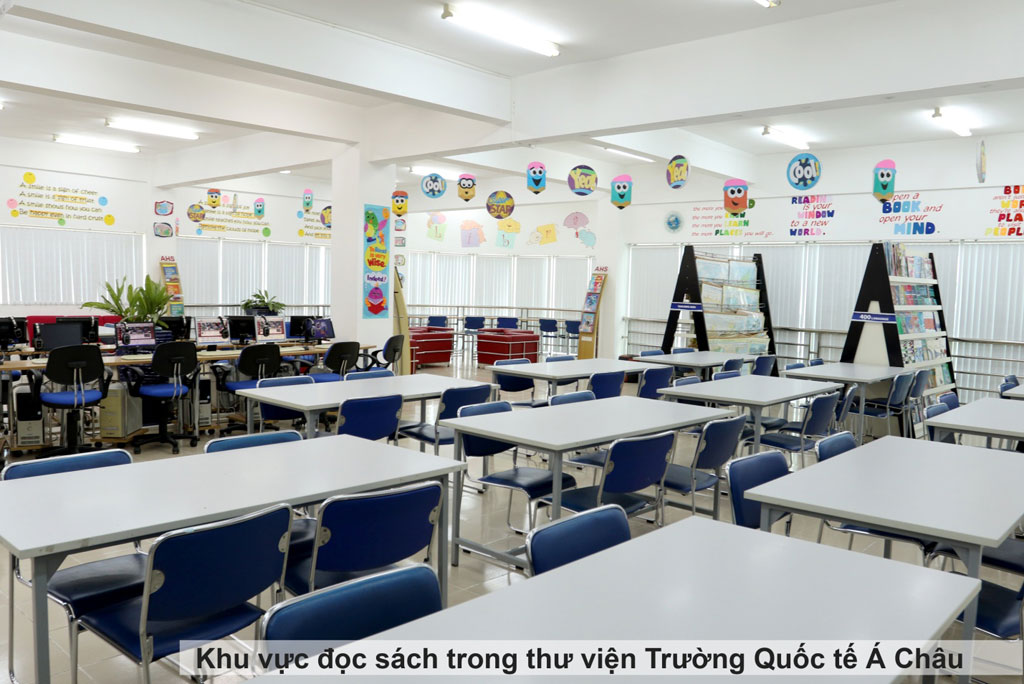 Trường Quốc tế Á Châu (ASIAN SCHOOL) chú trọng việc phát triển văn hóa đọc cho học sinh